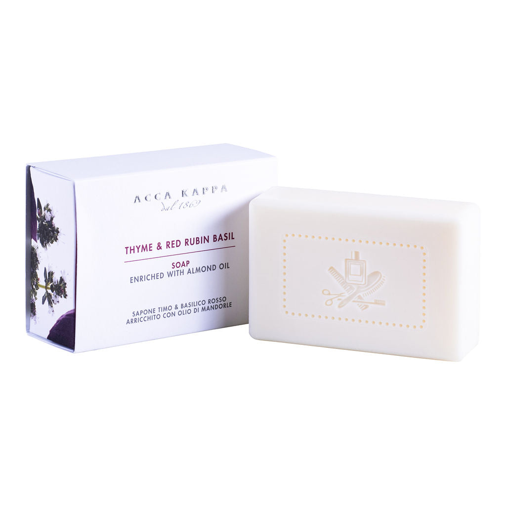 Acca Kappa Thyme & Red Rubin Basil Moisturizing Soap