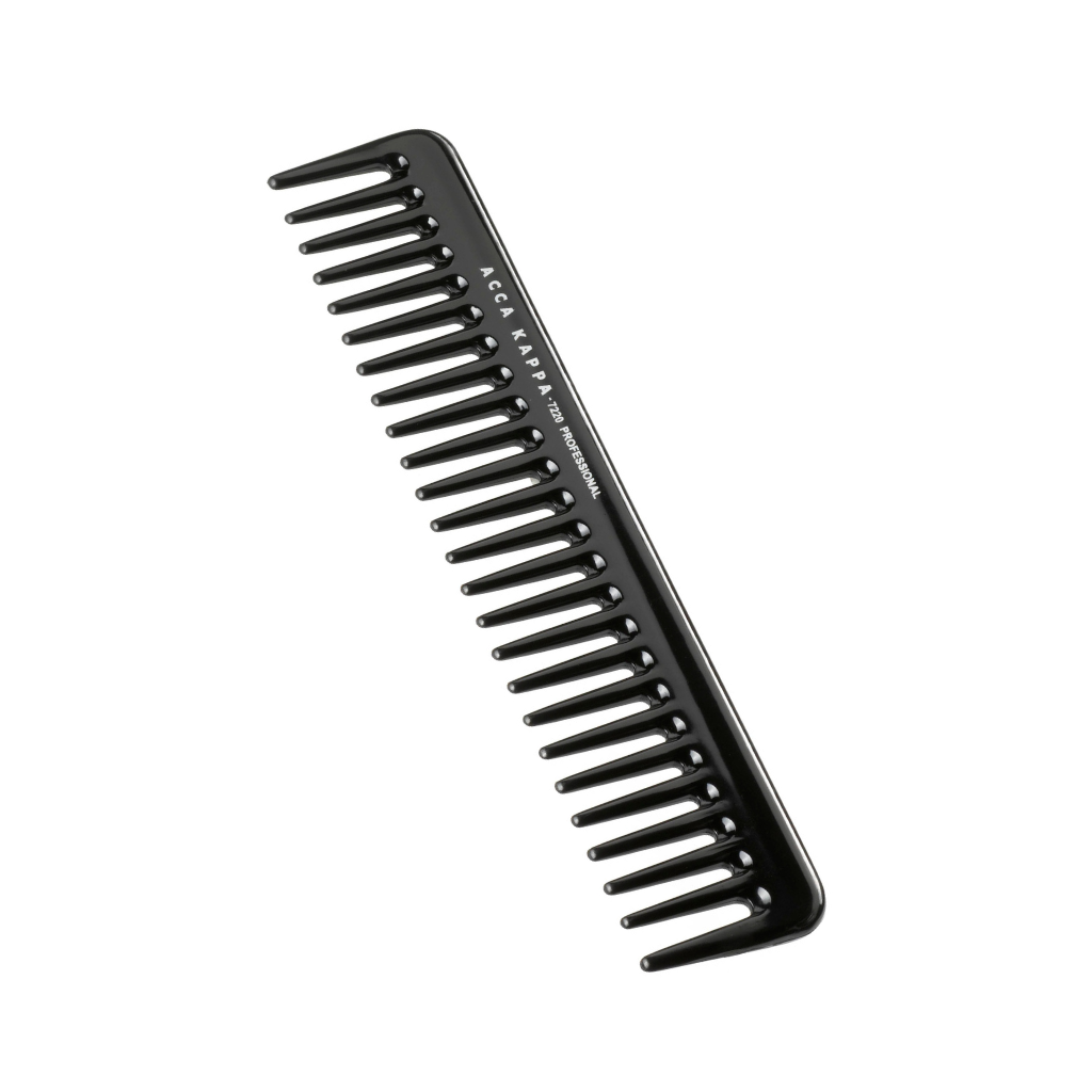 Acca Kappa Wide Tooth Comb - For detangling wet hair and styling