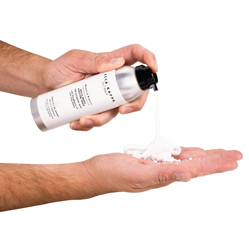 White Moss Shaving Foam